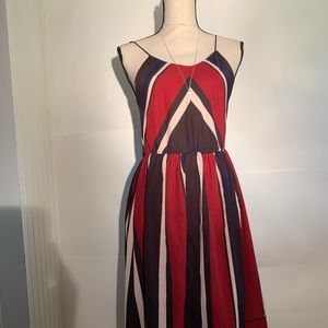 Maxi Sundress with Stripes